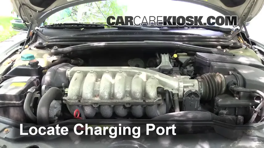 2002 Volvo S80 2.9 2.9L 6 Cyl. Air Conditioner Recharge Freon